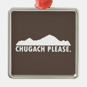 Chugach Please Ornament Aus Metall