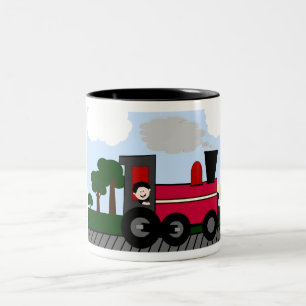 Chugga Choo Choo Zweifarbige Tasse