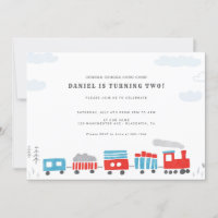 Chugga Chugga Choo Choo Train Birthday Party