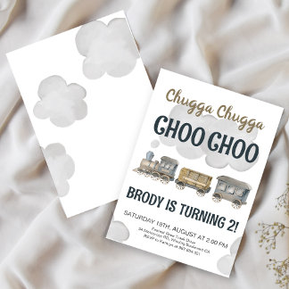 Chugga Chugga Two Two Two Two Two Two Einladung