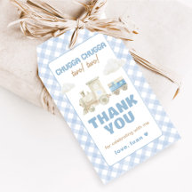 Chugga Chugga Zug Geburtstagsgeschenk Tags