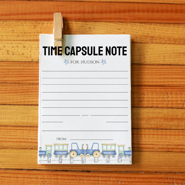 Chugga Chugga Zwei zwei | Time Capsule Note Mitteilungskarte (Von Creator hochgeladen)