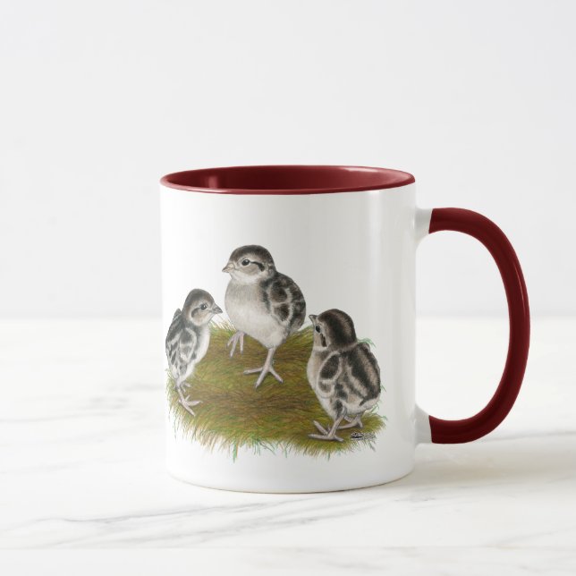 Chukar Partridge Chicks Tasse (Rechts)