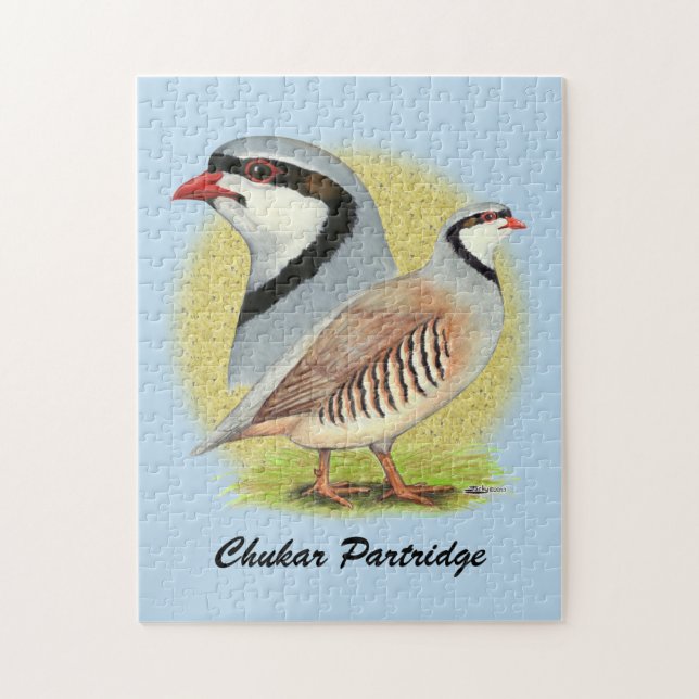 Chukar Partridge Combo Puzzle (Vertikal)