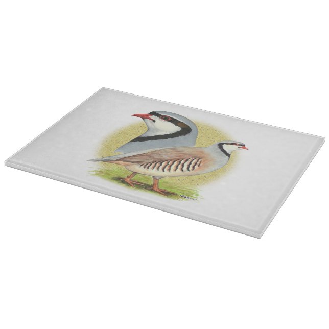 Chukar Partridge Combo Schneidebrett (Ecke)