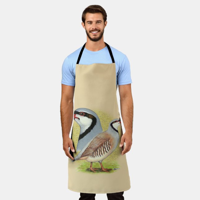 Chukar Partridge Combo Schürze (Getragen)