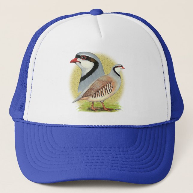 Chukar Partridge Combo Truckerkappe (Vorderseite)