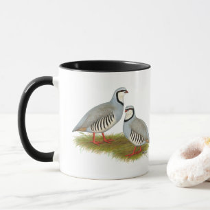 Chukar Partridge Pair Tasse