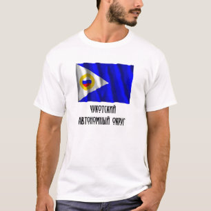 Chukotka autonome Okrug Flagge T-Shirt