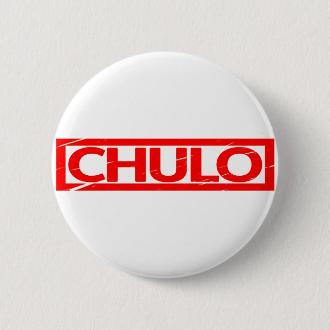 Chulo Briefmarke Button (Vorderseite)