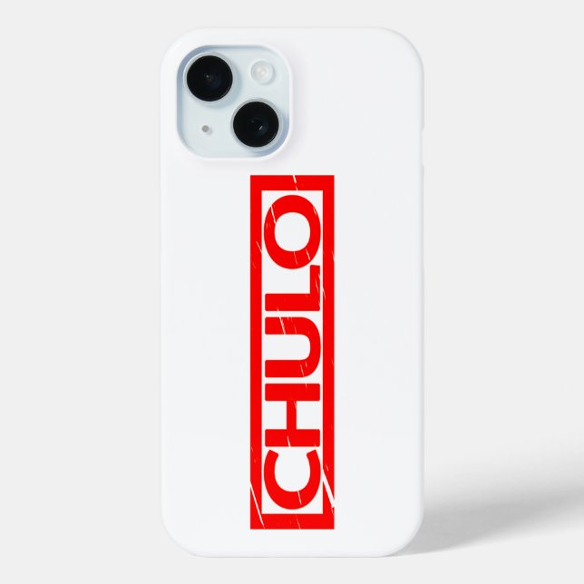 Chulo Briefmarke Case-Mate iPhone Hülle (Rückseite)