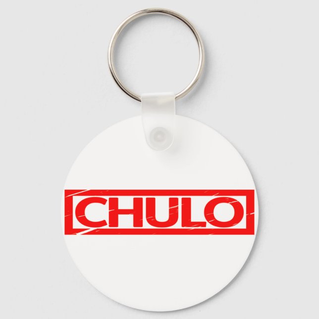 Chulo Briefmarke Schlüsselanhänger (Vorderseite)