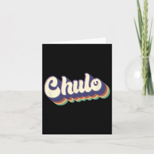 Chulo Latino Men Boys Cinco De Mayo Retro Spanisch Karte