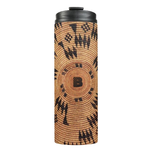 Chumash Basket Art w/out Initial(s) Thermosbecher (Vorderseite)