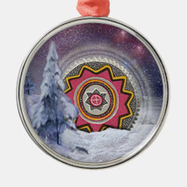 Chumash-Symbol Ornament Aus Metall