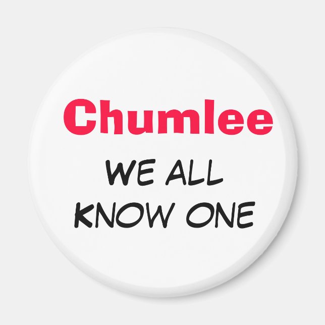 Chumlee Magnet (Vorne)