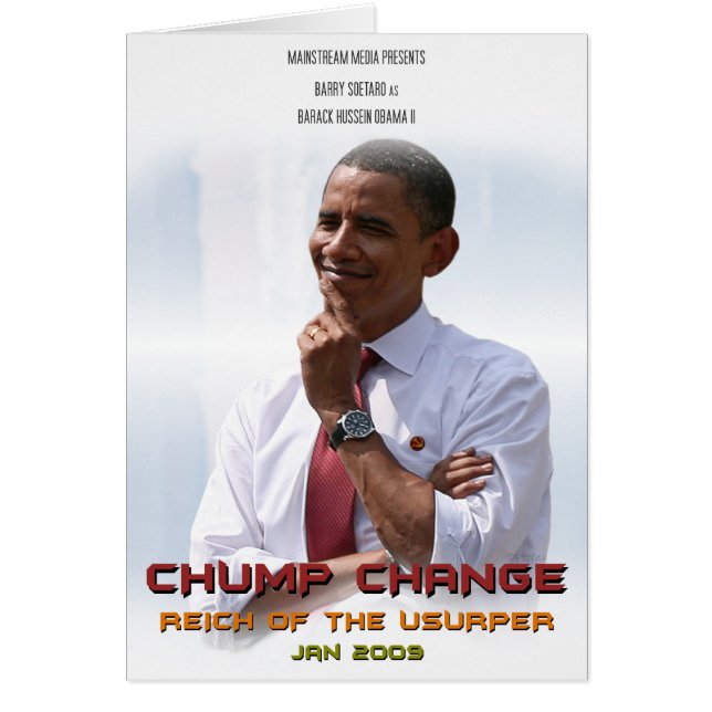 Chump Change (Obama) (Vorne)
