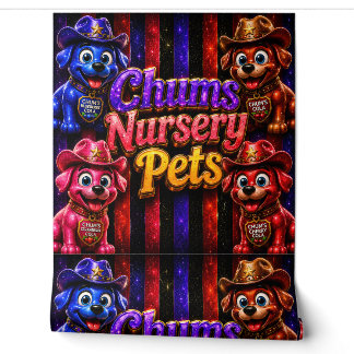 chums nursery pets wallpaper/chums nursery tapete