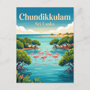 Chundikkulam-Nationalpark Sri Lanka Postkarte