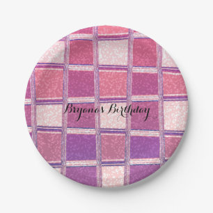 Chunky Chic Faux Glitter Quadrate Party Teller