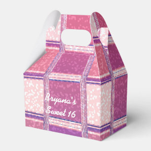 Chunky Chic Glitzer Square Glamour Gastgeschenk Bo Geschenkschachtel