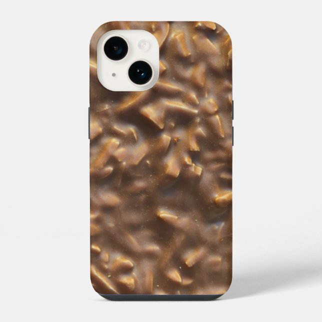 Chunky Chocolate Bar iPhone Hülle (Rückseite)