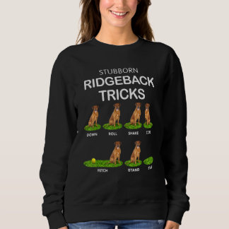 Chunky Headed & Funny Rhodesian Ridgeback für Chri Sweatshirt