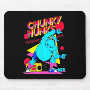 Chunky Hunks Gymnastik Bodybuilding Muskel Mousepad