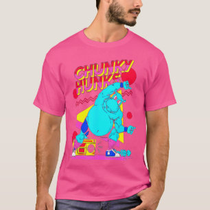 Chunky Hunks Gymnastik Bodybuilding Muskel T-Shirt
