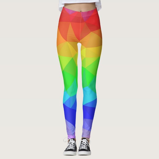 Chunky Rainbow Leggings (Vorderseite)