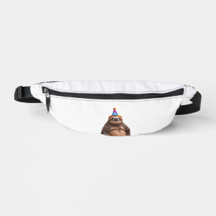 Chunky Sloth Geburtstagspartyhut Geschenk lustiges Bauchtasche