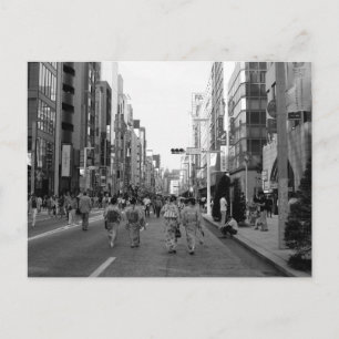 Chuo-dori, Ginza: Tokio Postkarte