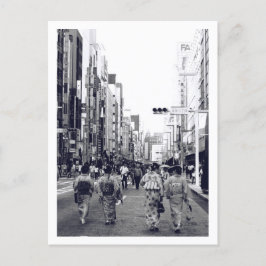 Chuo-dori Ginza Tokyo Postcard Postkarte