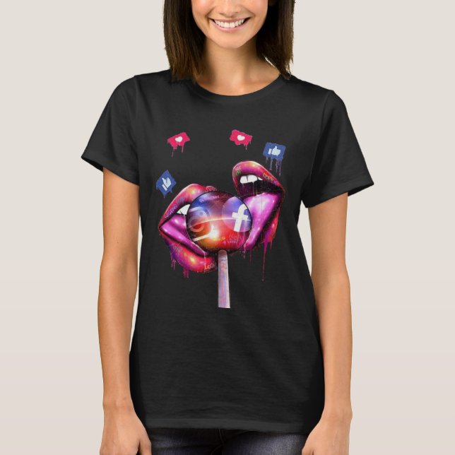 Chupa chups graffiti  T-Shirt (Vorderseite)