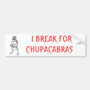 Chupacabra Autoaufkleber
