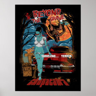 Chupacabra Beyond the Grave Cryptid Creation Poster