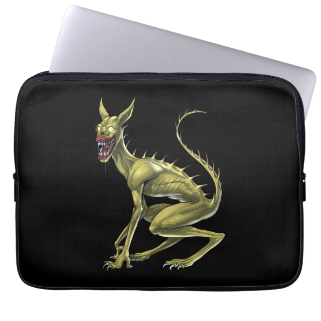 Chupacabra Cryptid Beast Laptopschutzhülle (Vorderseite)