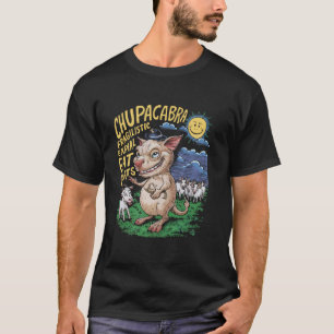 Chupacabra Legendäre Kreatur Mythischer Bestienkry T-Shirt