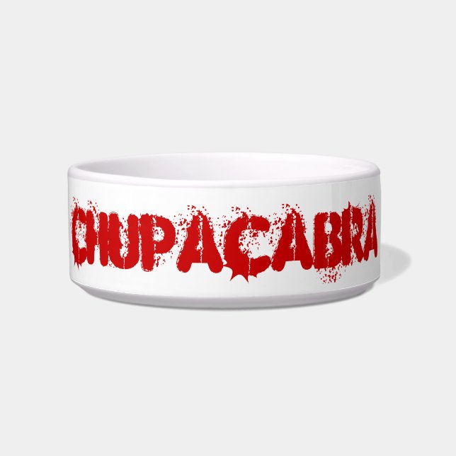 CHUPACABRA Pet Bowl Napf (Vorderseite)