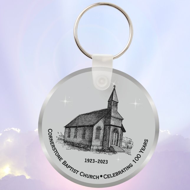 Church Anniversary Souvenir Party Favors  Schlüsselanhänger (Von Creator hochgeladen)