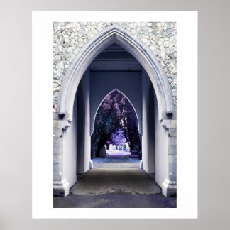 Church Archway Poster