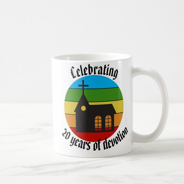 Church - Celebrating 20 years of Devotion Kaffeetasse (Rechts)