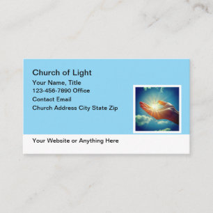 Church Christlich Business Cards Visitenkarte