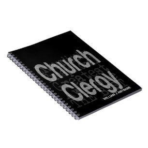 Church Clergy Extraordinaire CUSTOM Notizblock