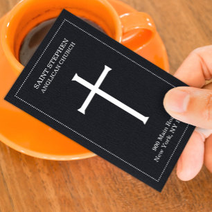Church Cross Business Cards Visitenkarte