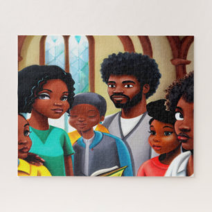 Church Folks Christlich Art Puzzle