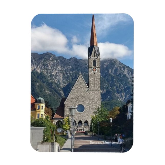 Church Foto Magnet (Vertikal)