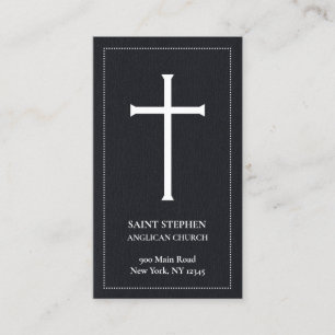 Church Holy Cross Business Cards Visitenkarte