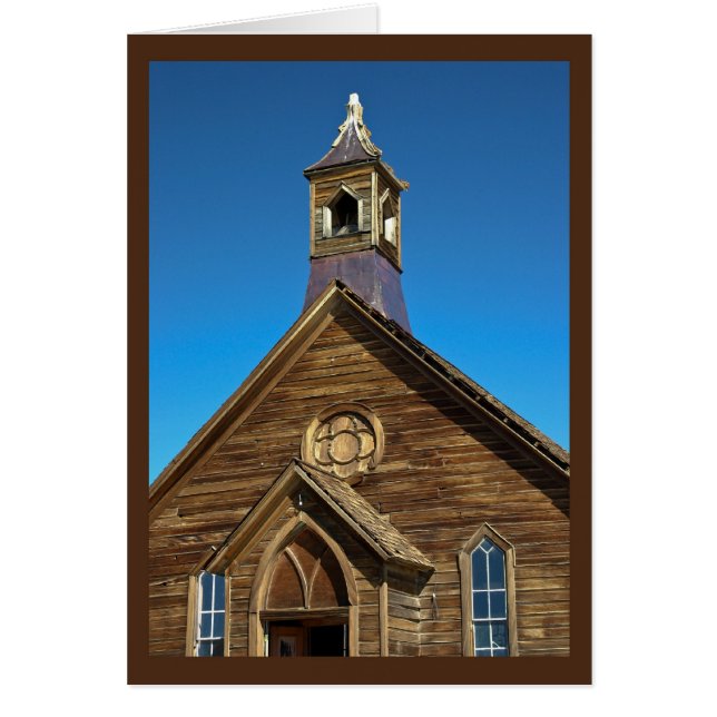 Church in Bodie, CA - Karte #2 (Vorne)
