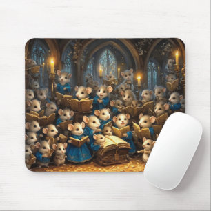 Church Mouse Choir Mousepad